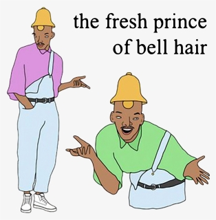 Will Smith The Fresh Prince Of Bell Hair Shirt, Sweater, - Fresh Prince Of Bells, HD Png Download, Free Download