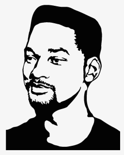 Will Smith Black And White Clipart, HD Png Download, Free Download