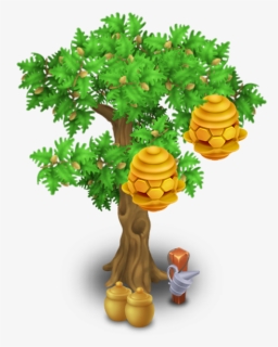 Hay Day Wiki - Bee Tree Hay Day, HD Png Download, Free Download