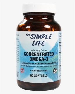 The Simple Life Concentrated Omega 3 Fish Oil - Tgi Fridays Coupons, HD Png Download, Free Download