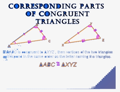 Congruent Triangles , Png Download - Triangle, Transparent Png, Free Download