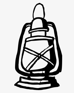 Basic Lantern Clip Arts - Lantern Black And White Clipart, HD Png Download, Free Download