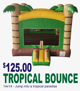 Rhino Tropical Bounce House , Png Download - Sign, Transparent Png, Free Download