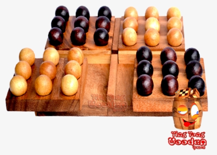 Pentago Wood Strategy Game Marble Wood Board Monkey - Educational Toy, HD Png Download, Free Download