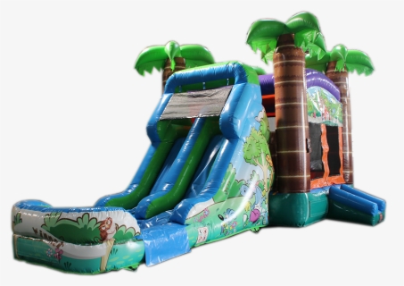28 - Tropical Bounce And Slide, HD Png Download, Free Download