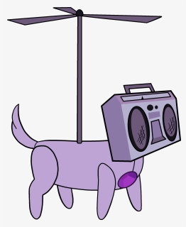 Amethyst As Dog Copter , Png Download - Cartoon, Transparent Png, Free Download