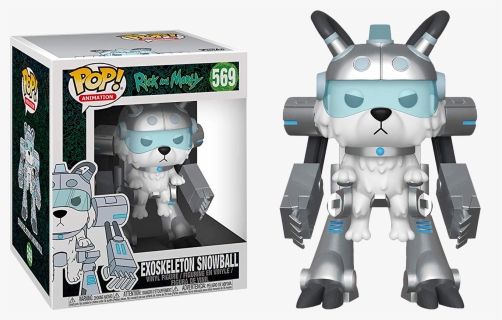 Rick And Morty - Exoskeleton Snowball Funko Pop, HD Png Download, Free Download