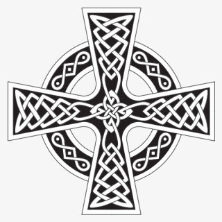 Celtic Cross - Sacred Heart Cathedral School Logo, HD Png Download, Free Download