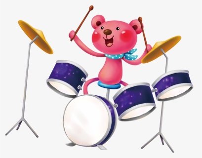 Musical Instrument Drums Instruments - การ์ตูน เด็ก ตี กลอง, HD Png Download, Free Download