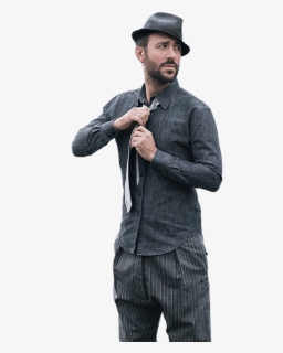 Charlie Winston Wearing Tie Clip Arts - Standing, HD Png Download, Free Download