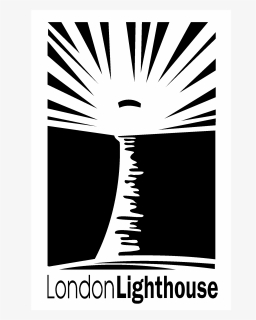 London Lighthouse Logo Black And White - Lighthouse Vector, HD Png Download, Free Download