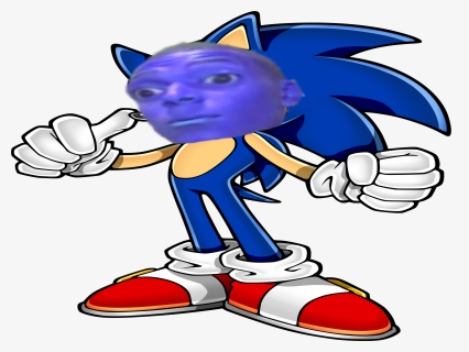 Sticker Other Mbappe Sonic Sanic - Sonic The Hedgehog Png, Transparent Png, Free Download