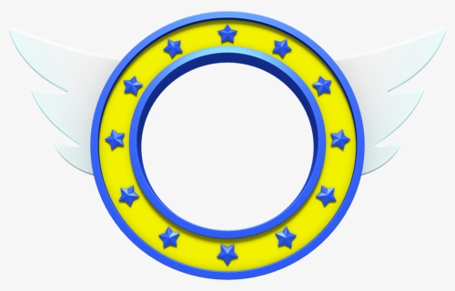 Download Ring Clipart Sonic - Sonic The Hedgehog Ring Logo, HD Png Download, Free Download