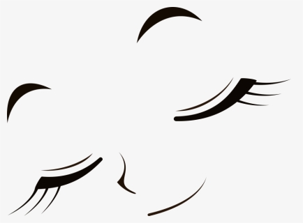 Free Png Download Closed Eyes Png Images Background - Closed Anime Eyes Transparent Background, Png Download, Free Download