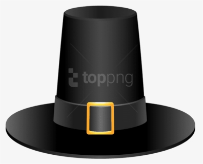 Clip Art Thanksgiving Hat - Pilgrim Hat Transparent Background, HD Png Download, Free Download