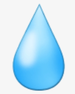 #drop #water #emoji #singledrop #blue #gota - Drop, HD Png Download, Free Download