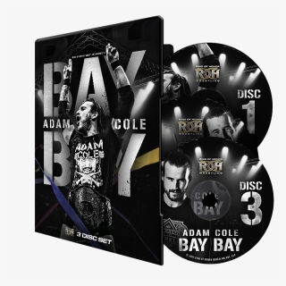 Adam Cole Bullet Club Shirt - Roh Adam Cole Bay Bay Dvd, HD Png Download, Free Download