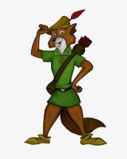 Robin Hood Png - Disney Robin Hood Clipart, Transparent Png, Free Download