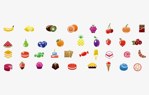 Food Icons, HD Png Download, Free Download