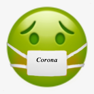 #corona #virus #coronavirus #sick #emoji #gross #contagious - Emoji Coronavirus, HD Png Download, Free Download