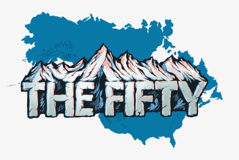 The Fifty Map - Illustration, HD Png Download, Free Download