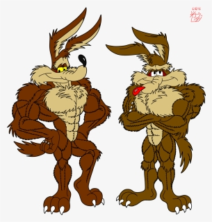 Wile E Coyote Muscle , Png Download - Looney Tunes Ralph Wolf, Transparent Png, Free Download