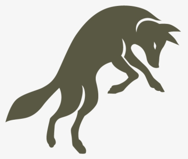 Nk"mip Coyote Icon - Dog Catches Something, HD Png Download, Free Download