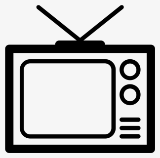 Tv Clipart Jpeg - Tv Clipart Black And White Png, Transparent Png, Free Download