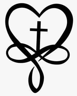 Heart And Cross Clipart, HD Png Download, Free Download