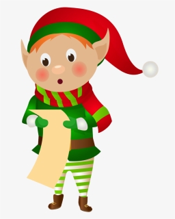 Santa Claus Elf Png Pic - Christmas Elf Png, Transparent Png, Free Download