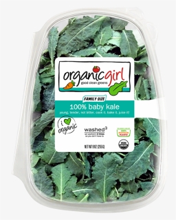 Organic Girl Spinach, HD Png Download, Free Download
