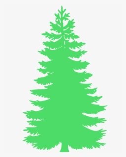Pine Tree Vector Black, HD Png Download, Free Download