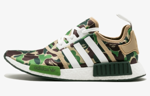 Adidas Shoes Clipart Nmd - Bape Adidas Shoes R1, HD Png Download, Free Download