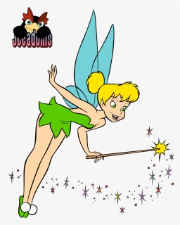 Transparent Tinkerbell Vector Jpg Transparent Stock - Clip Art Tinkerbell Pixie Dust, HD Png Download, Free Download
