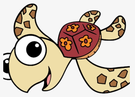 Finding Nemo Clipart - Turtle Drawing From Finding Nemo, HD Png Download, Free Download