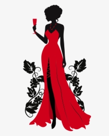 Woman Silhouette, Vintage Silhouette, Silhouette Art, - Silhouette Of A Lady, HD Png Download, Free Download