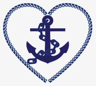 Anchor, Chain, Nautical, Ocean, Sea, Water, Marine - Nautical Clip Art, HD Png Download, Free Download