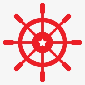 Japan Flag 19th Century - Ship Steering Wheel Png, Transparent Png, Free Download