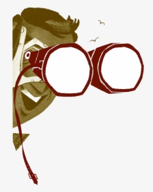 Spy Illustration Royalty-free Binoculars With Stock - Spy With Binoculars Png, Transparent Png, Free Download