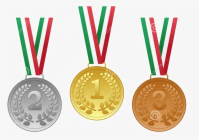 Medal,gold Medal,bronze Medal,award,silver Medal,coin - Gold Silver Bronze Medals Png, Transparent Png, Free Download