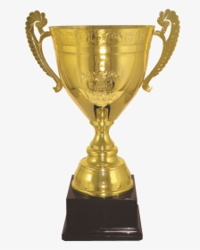 Golden Trophy Png Free - Soccer Cup Trophy Png, Transparent Png, Free Download