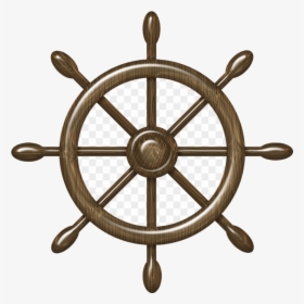 Ship Wheel B De Marineros Clipart Nautical Transparent - Ship Steering Wheel Png, Png Download, Free Download
