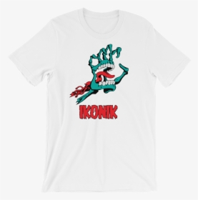 Ikonik T-shirt / Monster Hand White - Active Shirt, HD Png Download, Free Download