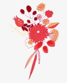 Transparent Drawn Flower Png - Drawn Flowers Png, Png Download, Free Download