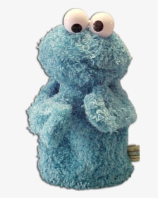 Gund Sesame Street Soft Plush Cookie Monster Hand Puppet - Cookie Monster Puppet Png, Transparent Png, Free Download