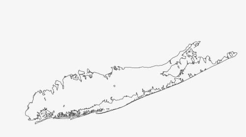 Just A Test Map I"d Like To Use First - Long Island Map Clipart, HD Png Download, Free Download