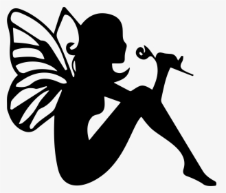 Fairies Silhouette Png, Transparent Png, Free Download
