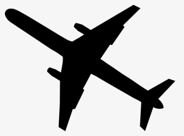 Planes Clipart - Black Airplane Clip Art, HD Png Download, Free Download