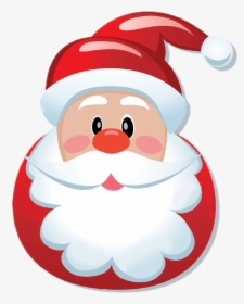 Santa Character,clip Art,holiday Ornament,illustration - Cara De Santa Clauss, HD Png Download, Free Download
