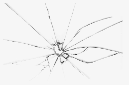 Cracked Glass Transparent Background Png Image Free - Overhead Power Line, Png Download, Free Download